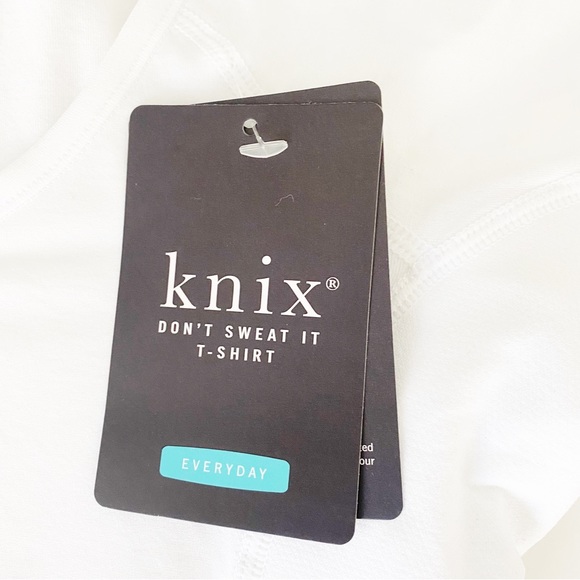 NWT Knix Don’t Sweat It T Shirt White - Picture 6 of 10